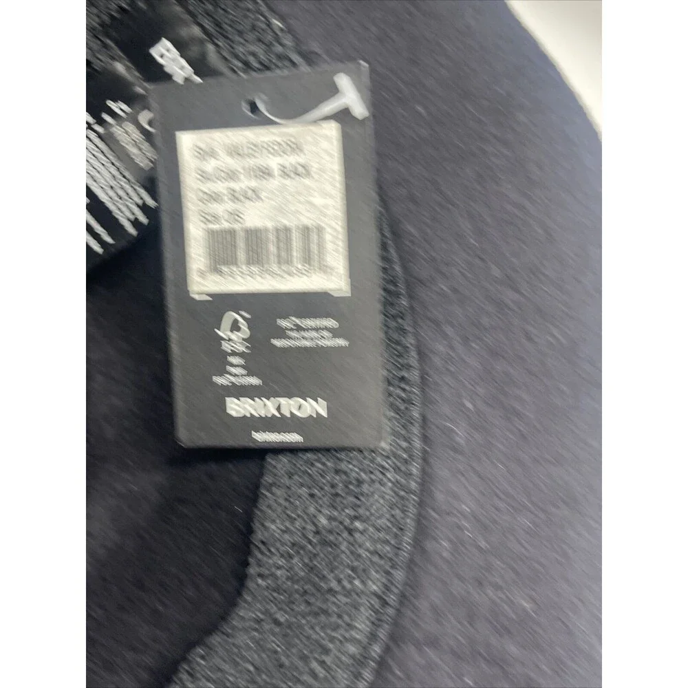 Brixton Valley Fedora Wool Hat In Black One Size New